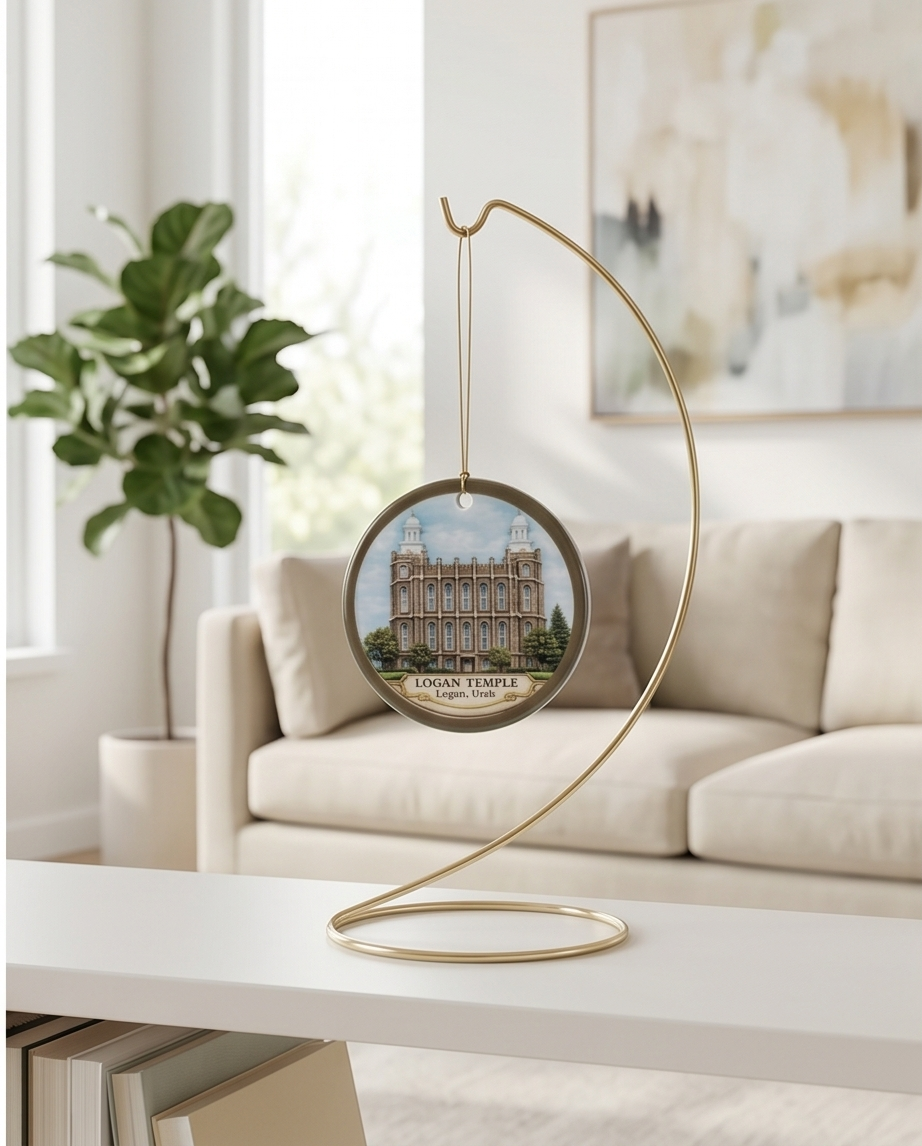 Historic Logan Temple Keepsake Ornament
