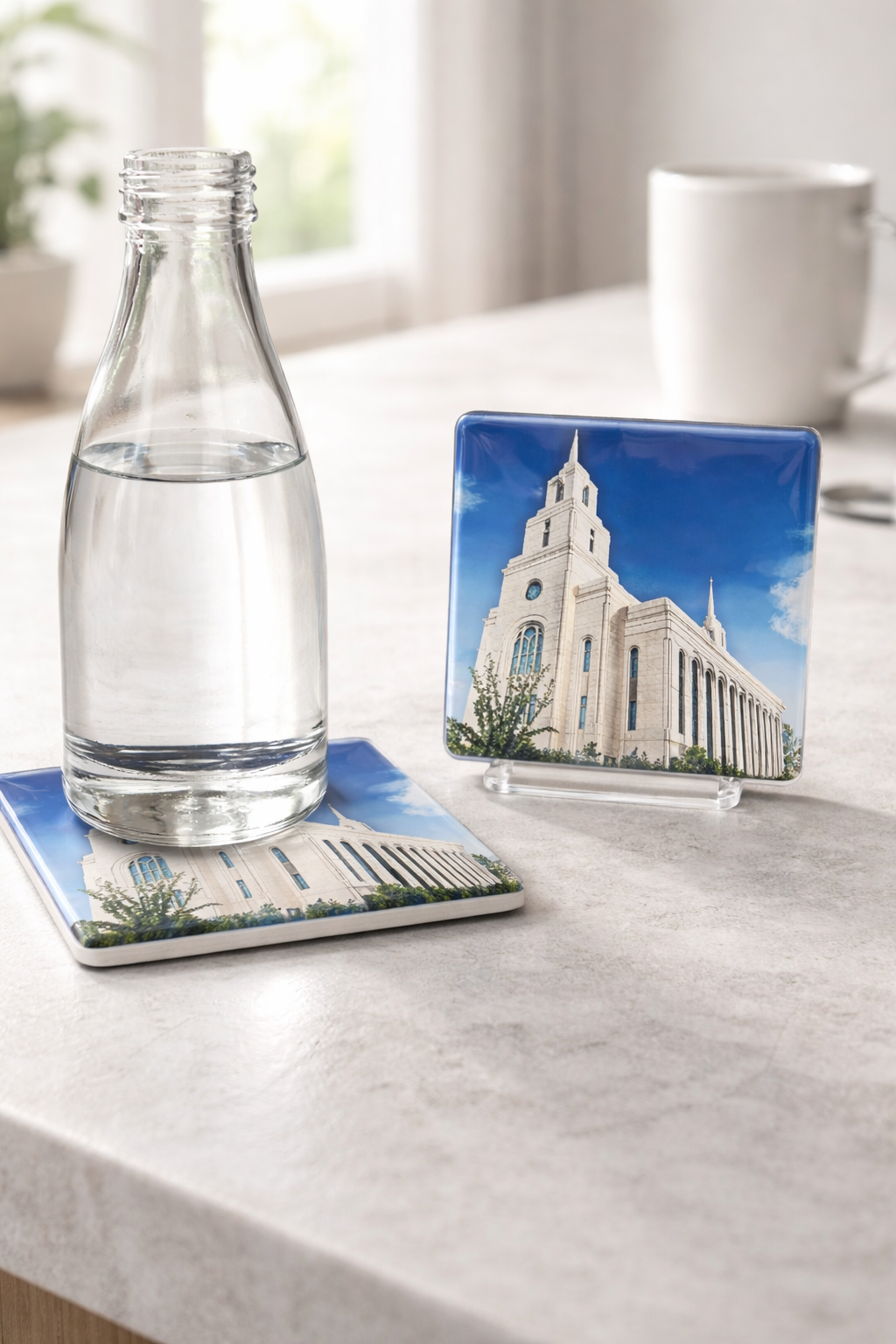 Ogden Temple Art Tile Decor ✨🌿