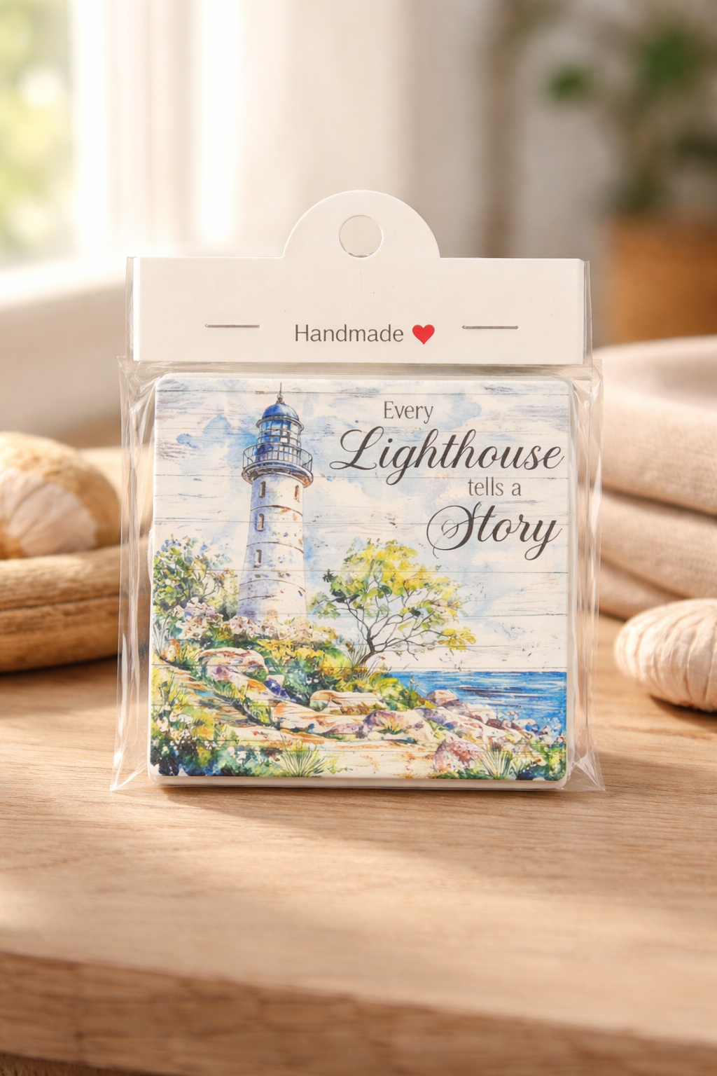Every Lighthouse Tells a Story Plaque ✨🌿