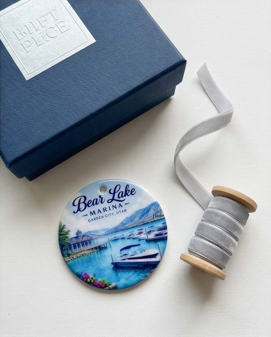 Bear Lake Marina Ornament – Garden City, Utah Keepsake