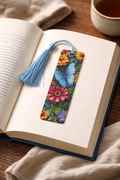 Floral Butterfly Bookmark Description 🌸✨