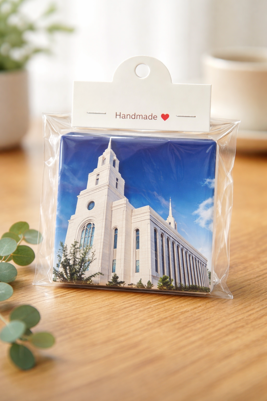 Ogden Temple Art Tile Decor ✨🌿