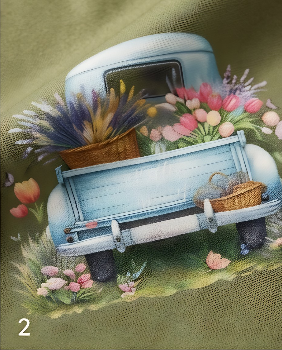 Blooming Vintage Ride Glasses Cloth 🌸🚚