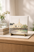 Palmyra Temple Art Tile Decor ✨🌿