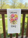 Welcome Spring Towel