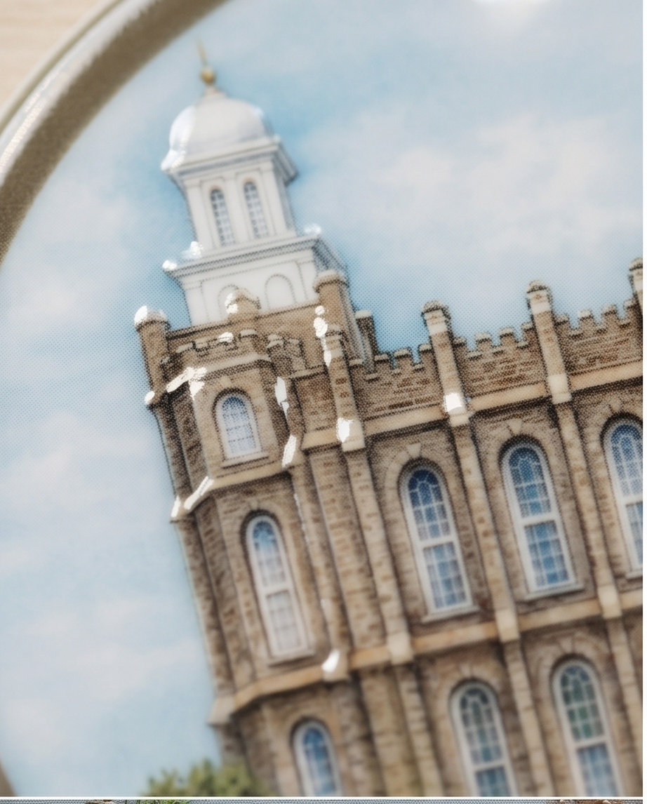 Historic Logan Temple Keepsake Ornament
