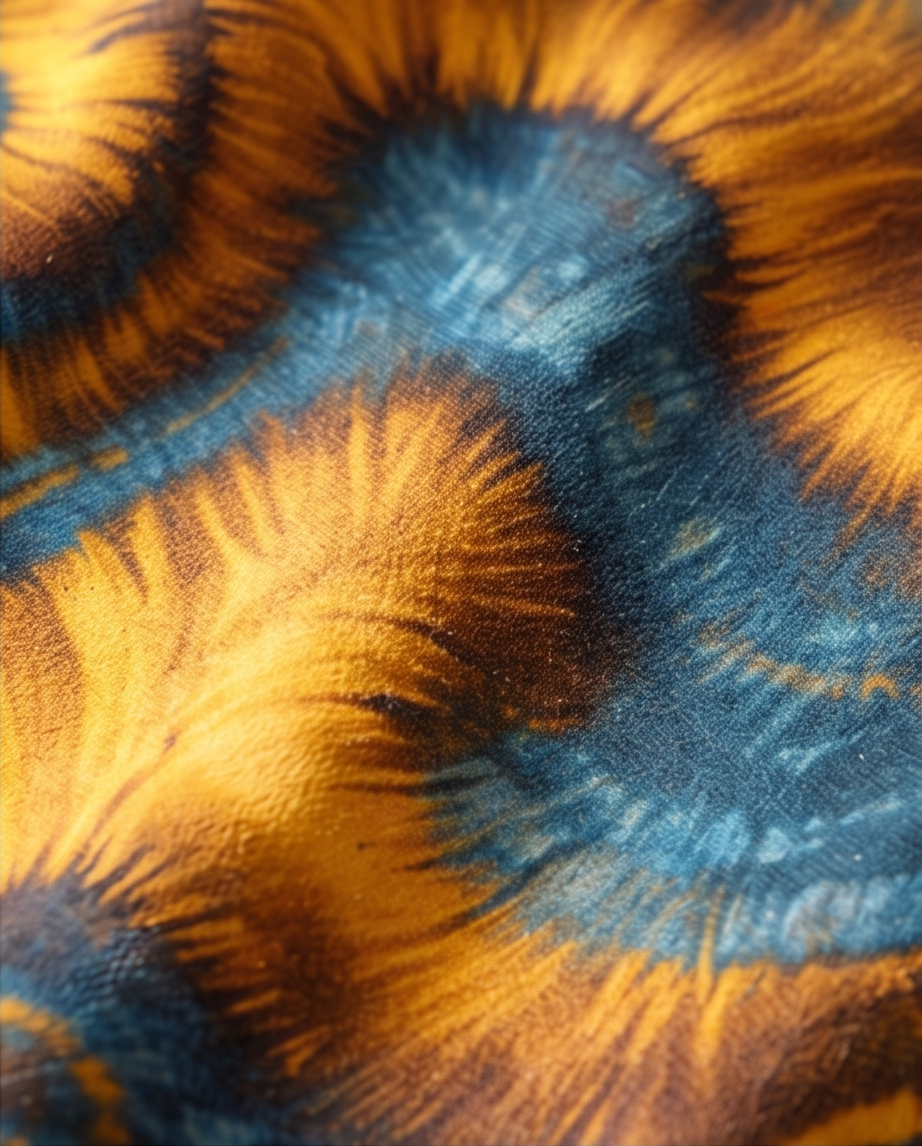 Ocean Gold Swirl Glasses Cloth 💙✨
