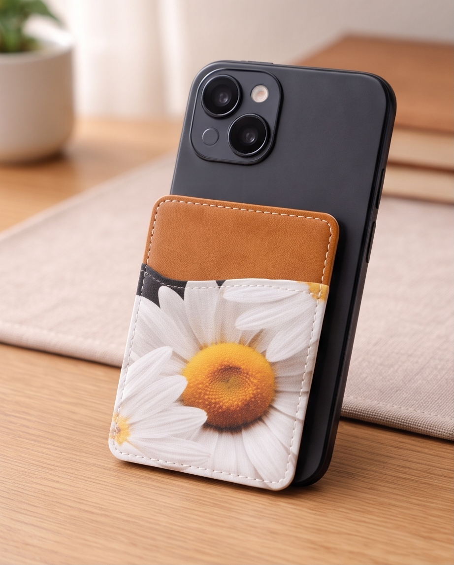 Sunny Daisy Phone Cardholder 🌼