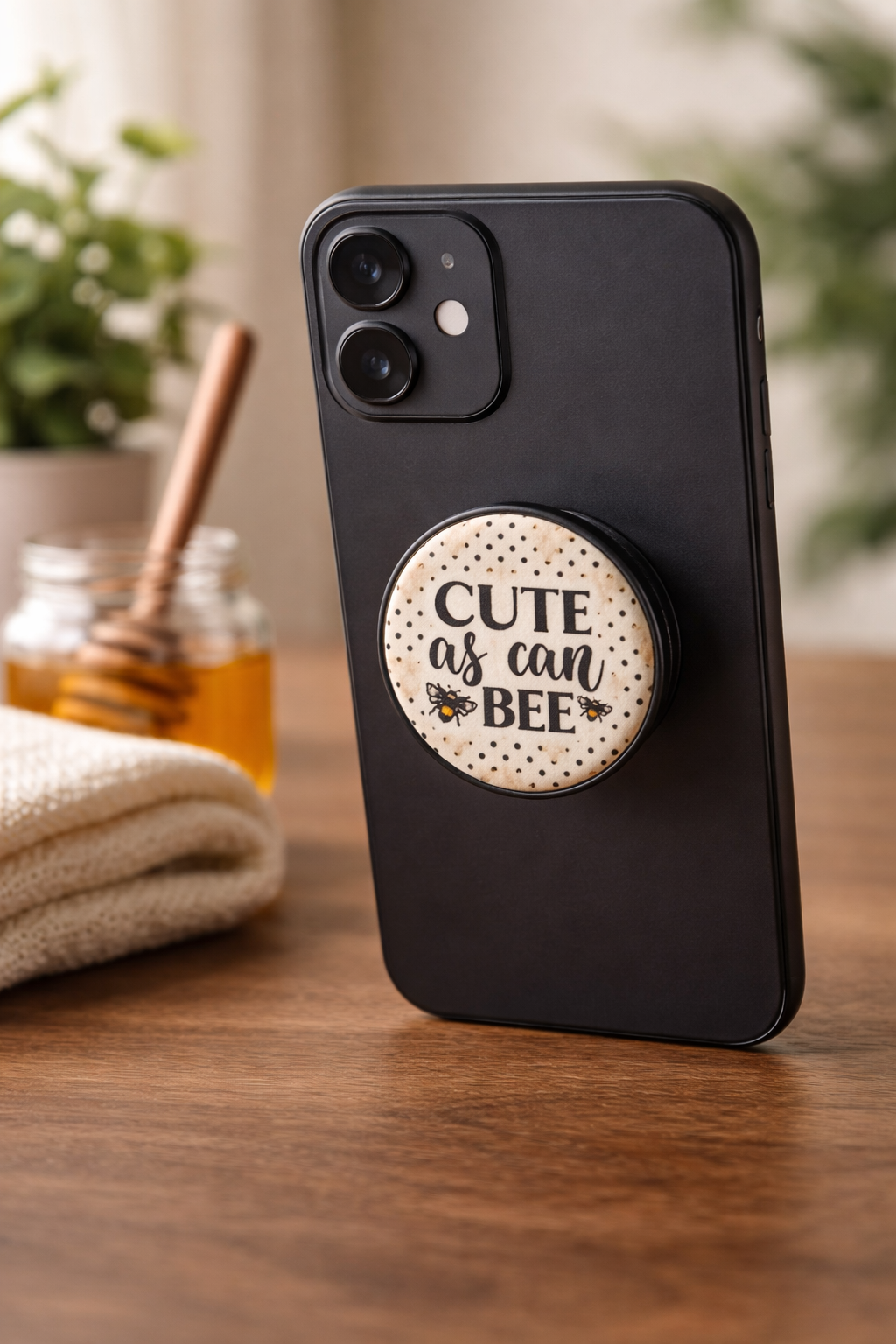 “Cute as Can Bee” Pop Socket 🐝💛
