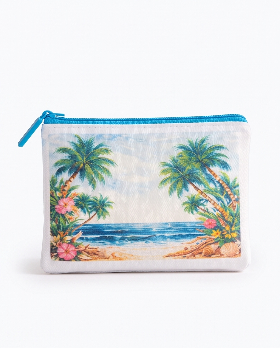 Tropical Escape Zipper Pouch🌴