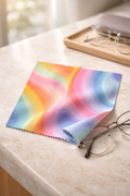 Rainbow Breeze Swirl Glassed Cloth 🌈💫