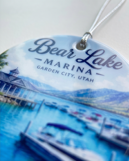 Bear Lake Marina Ornament – Garden City, Utah Keepsake