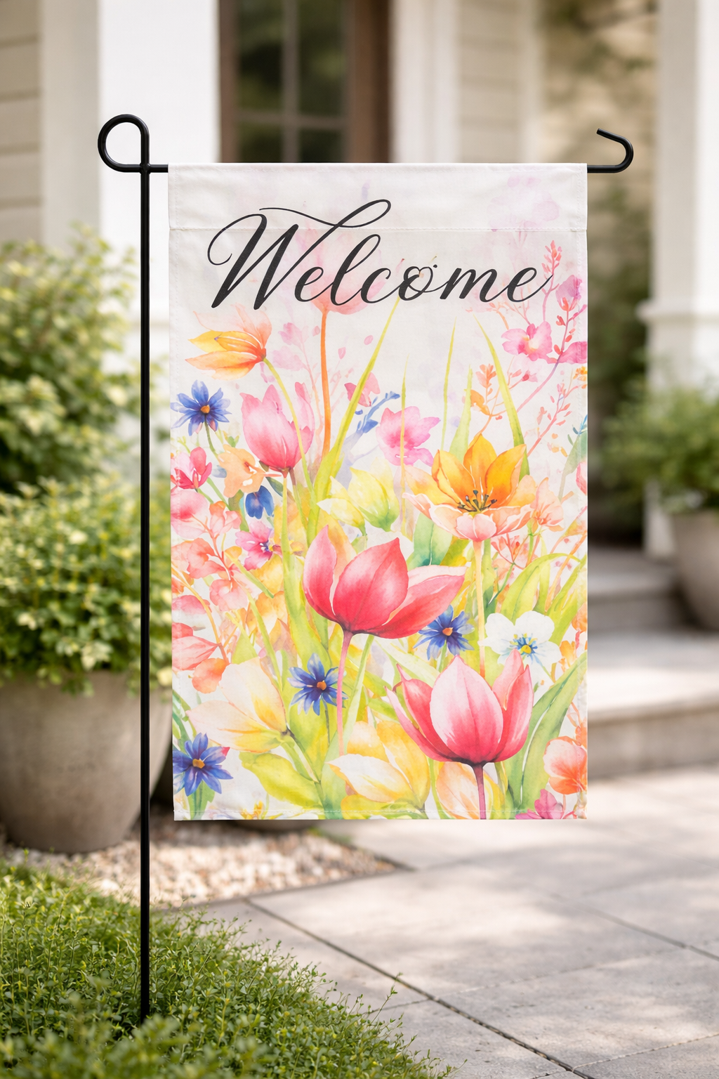 Welcome Garden Flag
