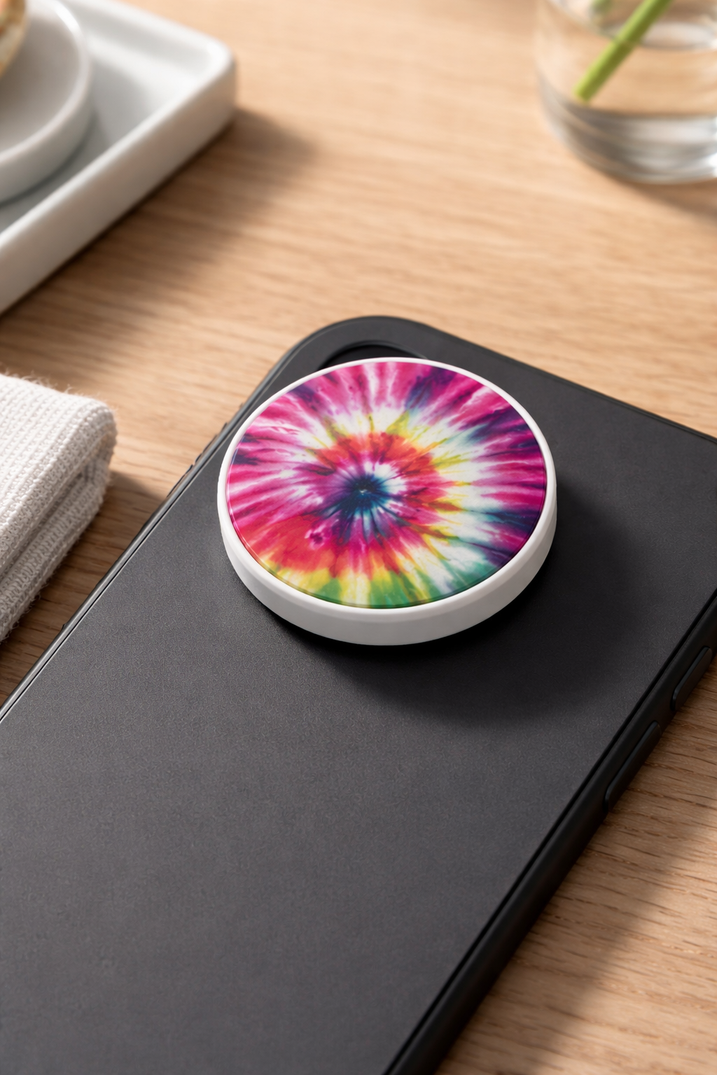 Tie Dye Pop Socket 🌈✨