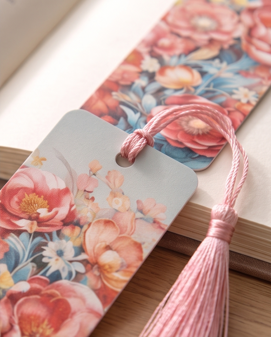 Floral Garden Bookmark 🌸📚