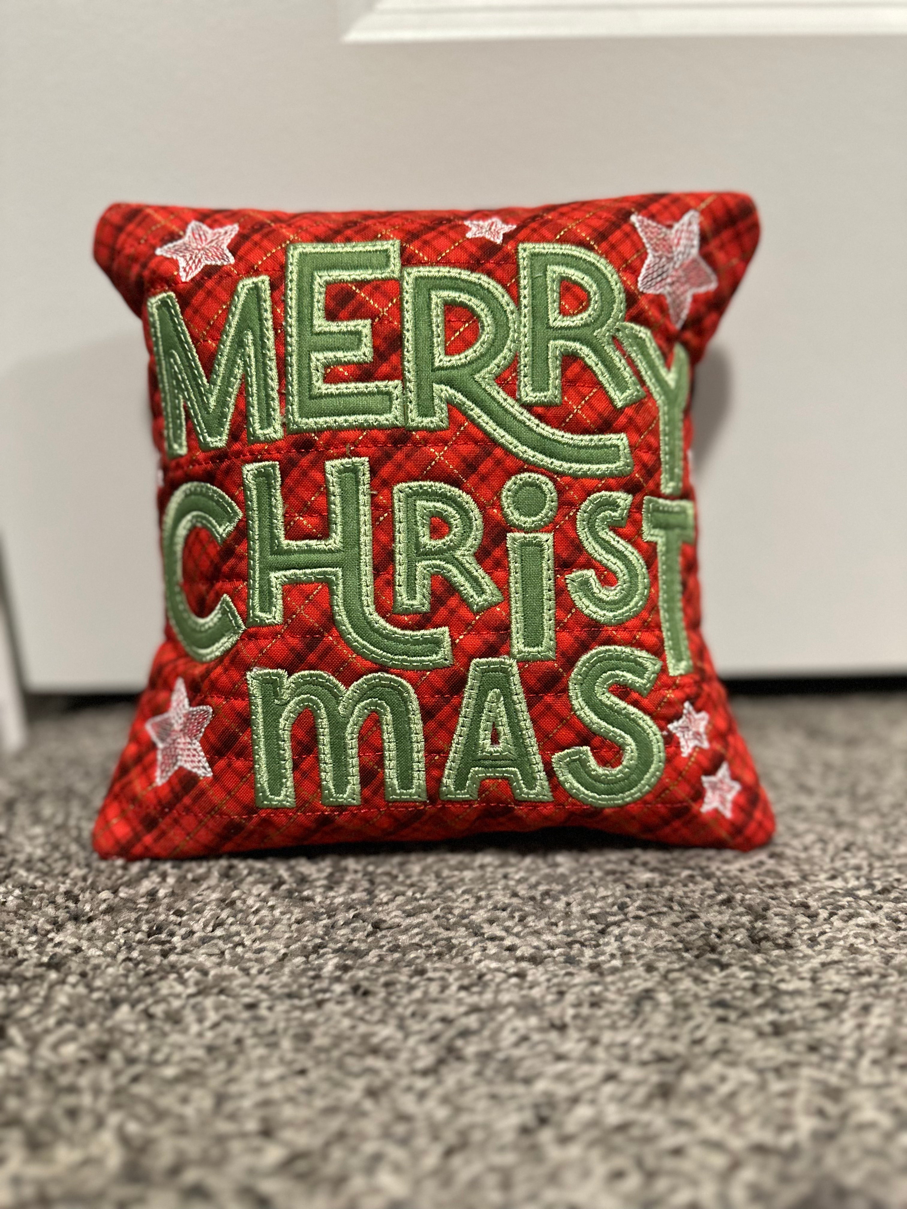 Merry Christmas Pillow