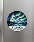 Alaska Northern Lights Scenic Magnet