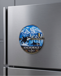 Anchorage Alaska Orca Whale Souvenir Magnet