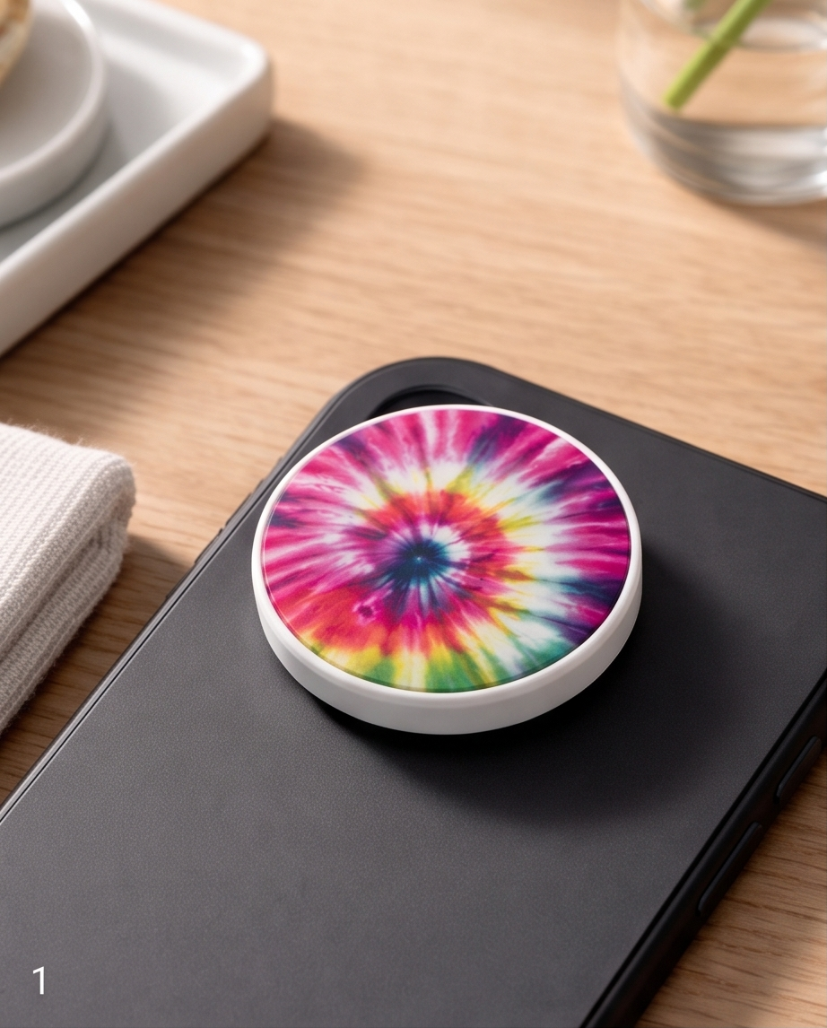 Tie Dye Pop Socket 🌈✨