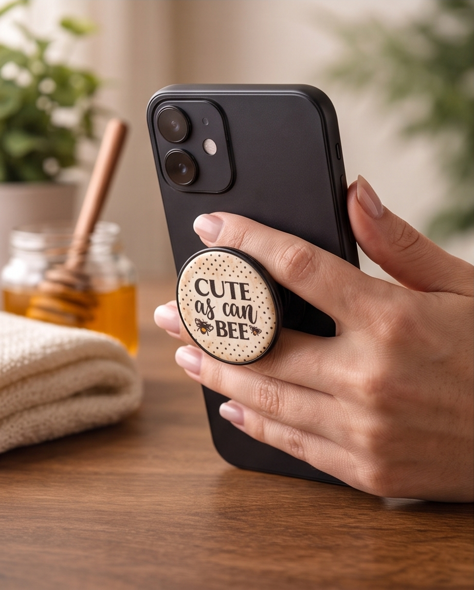 “Cute as Can Bee” Pop Socket 🐝💛