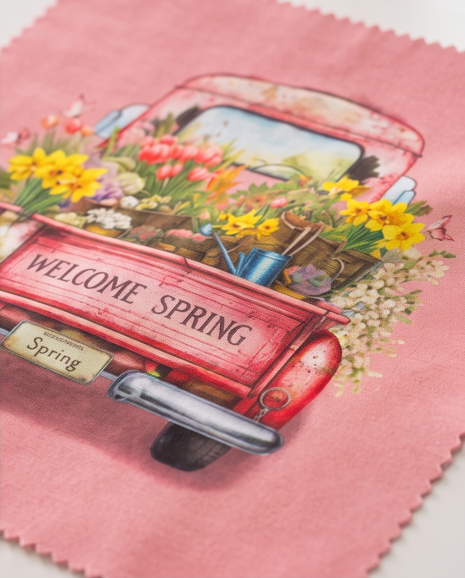 Welcome Spring Blooms Glasses Cloth 🌸🚚