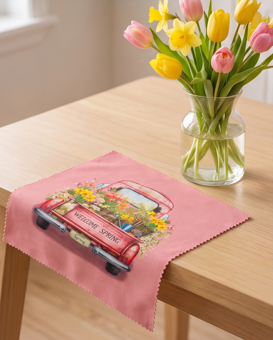 Welcome Spring Blooms Glasses Cloth 🌸🚚