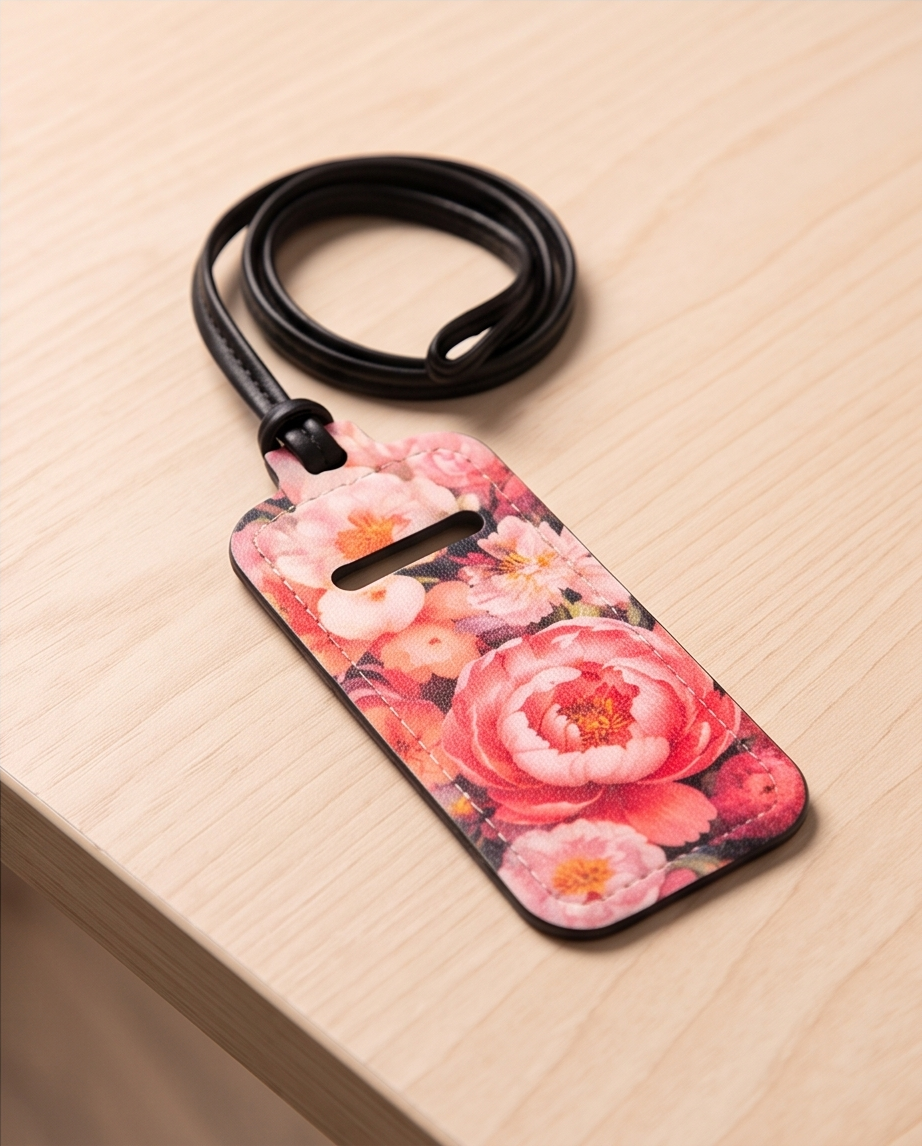 Pink Floral Lipstick Holder 🌸💄