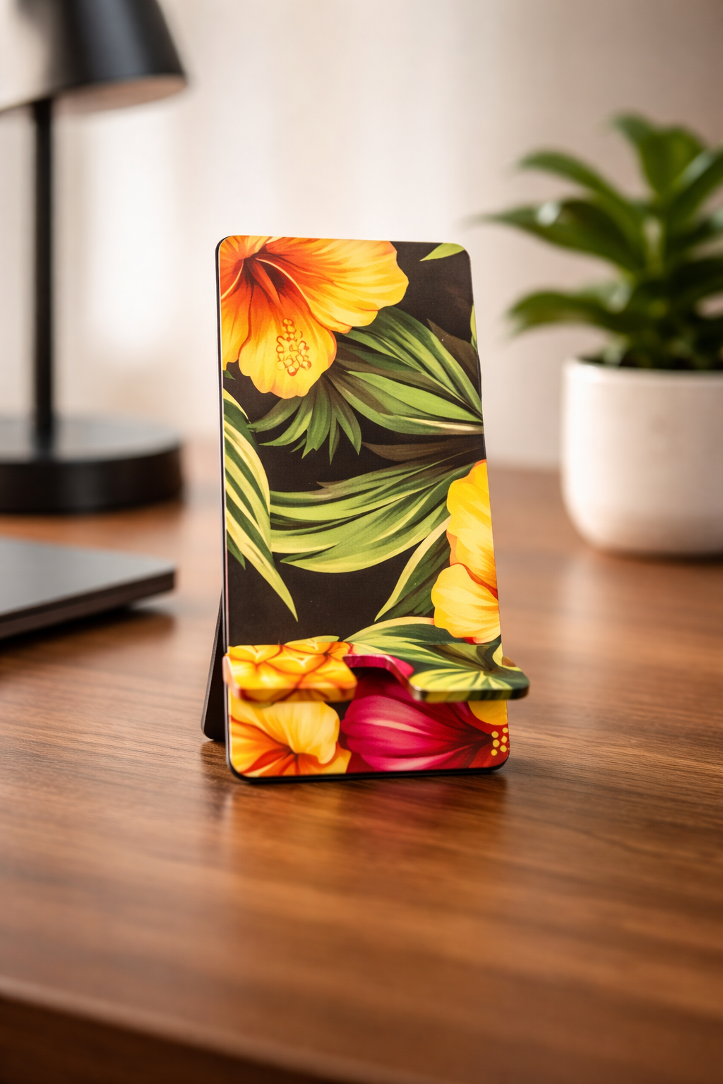 Hibiscus Phone Holder