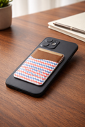 Bold Zigzag Phone Cardholder 📘