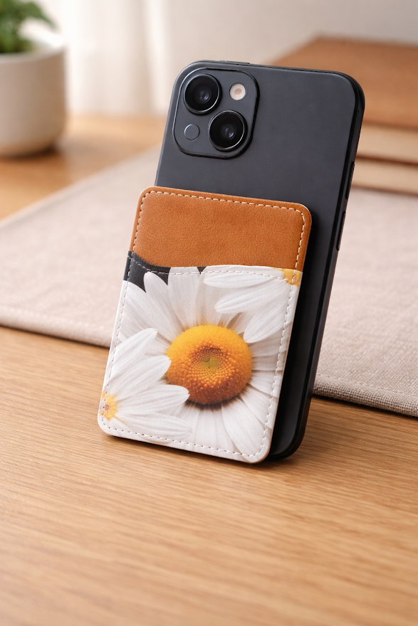 Sunny Daisy Phone Cardholder 🌼