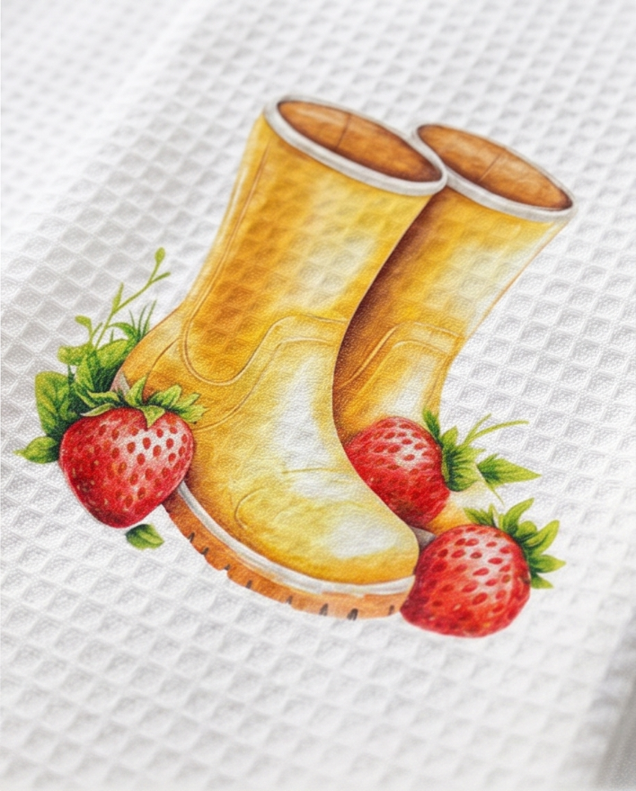 You Cook, I’ll Cheer Kitchen Towel 🍓