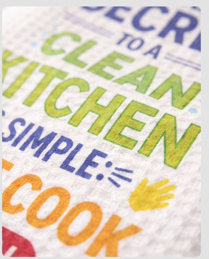 The Clean Kitchen Secret Kitchen Towel 🍽️😂