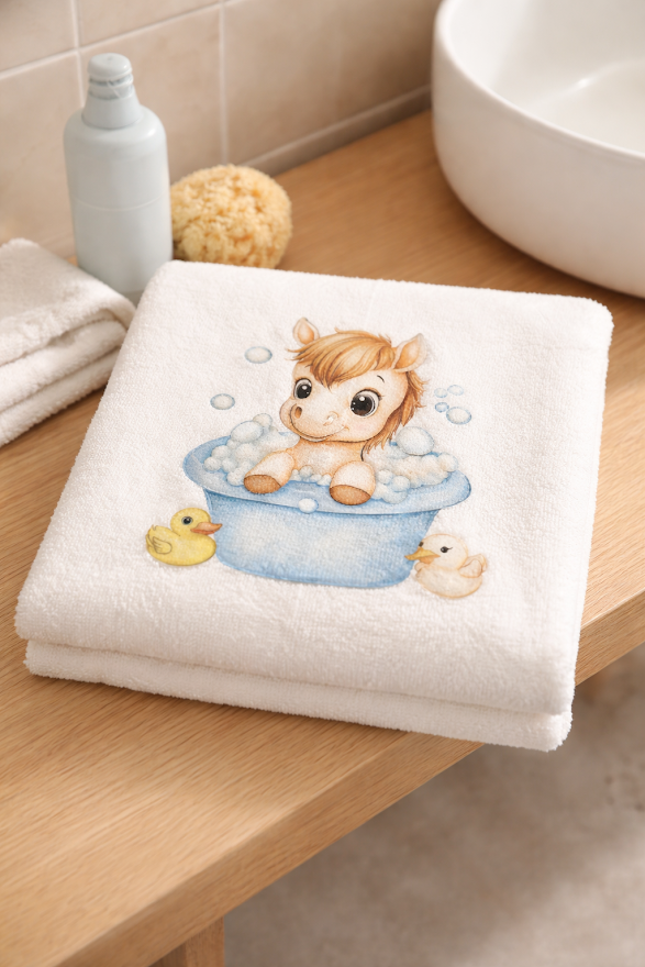 Baby Bubbles & Barnyard Cuddles 🐴🛁 🫧