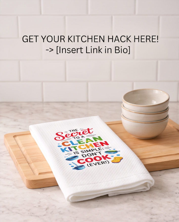 The Clean Kitchen Secret 🍳😂