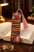 Roses & Old Books Bookmark ✨📚🌸