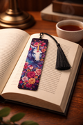 Enchanted Unicorn Garden Bookmark ✨🌺📚