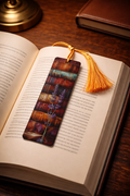 Lavender Library Stack Bookmark ✨🌿📖