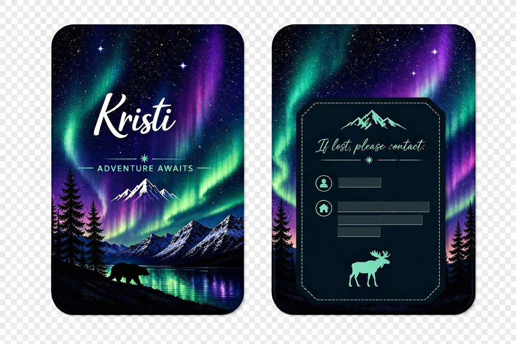 Personalized Photo Luggage Tag