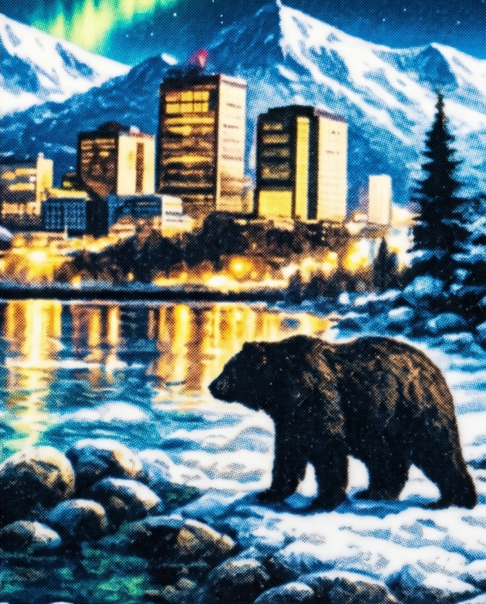 Anchorage Alaska Magnet