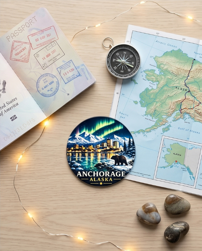 Anchorage Alaska Magnet