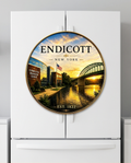 Endicott New York 3-Inch Magnet – Computer Pioneer Town