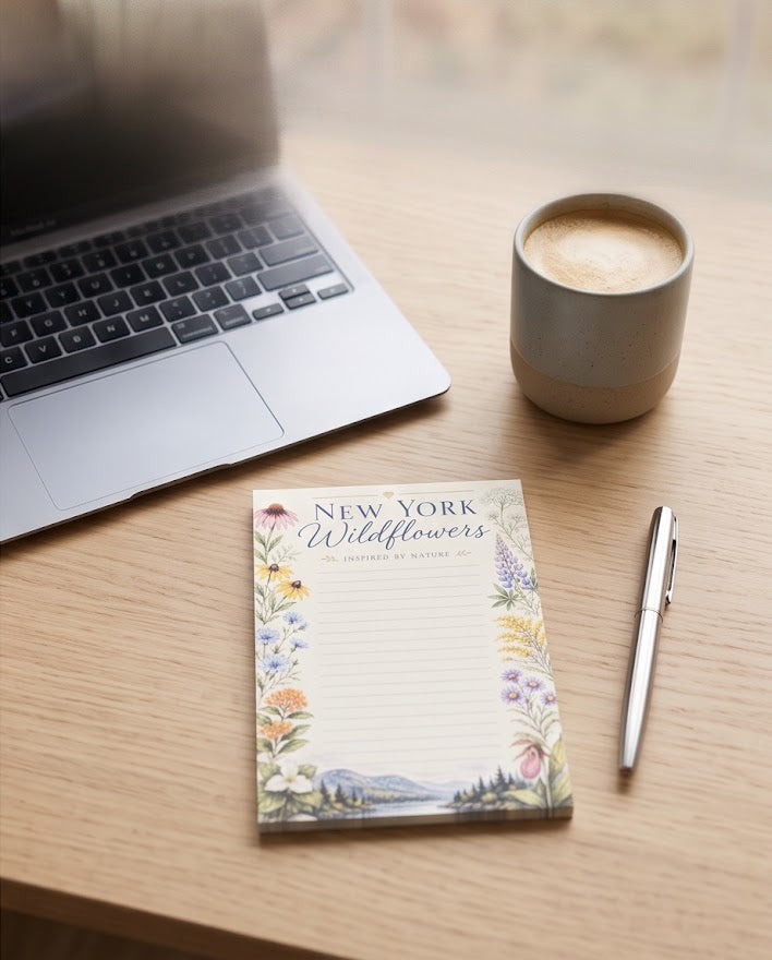 New York Wildflowers Notepad – 4" x 6", 50 Pages