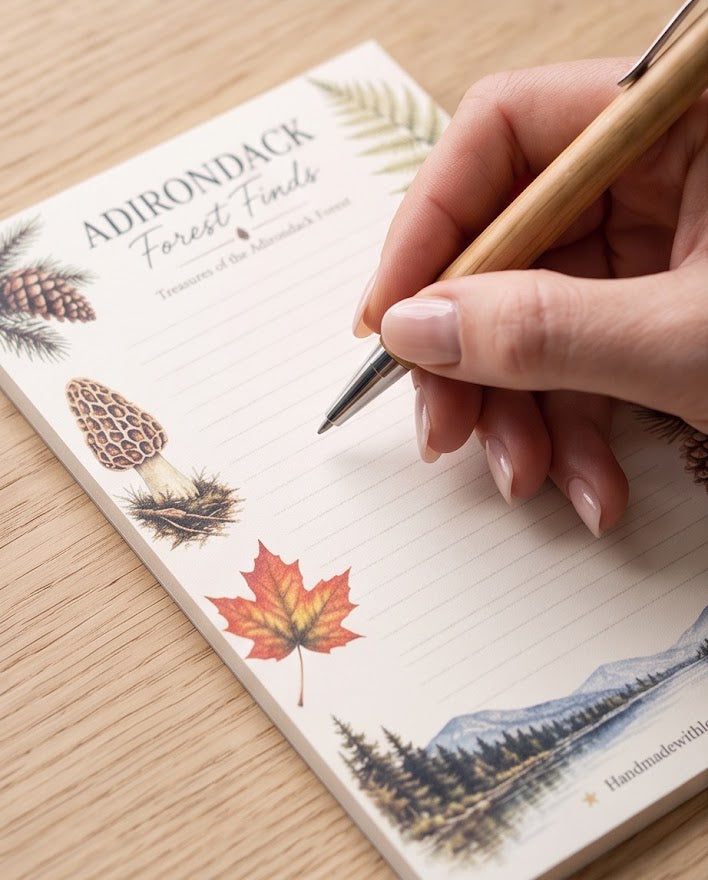 Adirondack Forest Finds Notepad – 4" x 6", 50 Pages