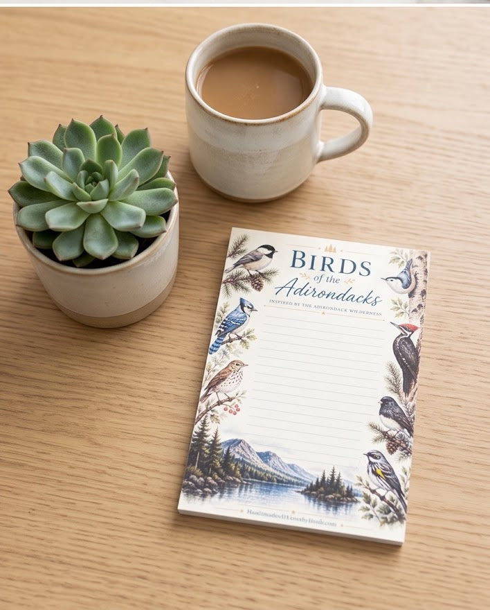 Birds of the Adirondacks Notepad – 4" x 6", 50 Pages