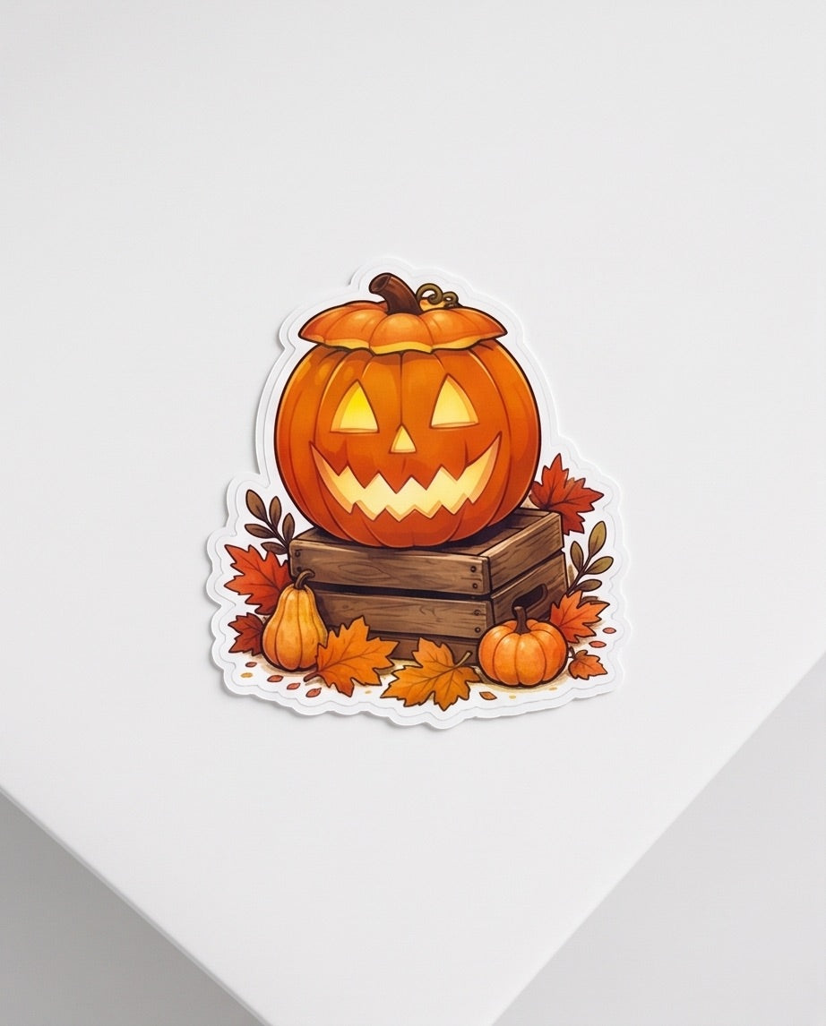 Jack-o’-Lantern Cutie Sticker