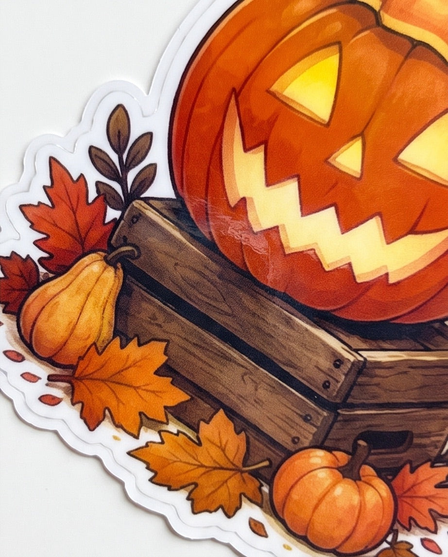 Jack-o’-Lantern Cutie Sticker