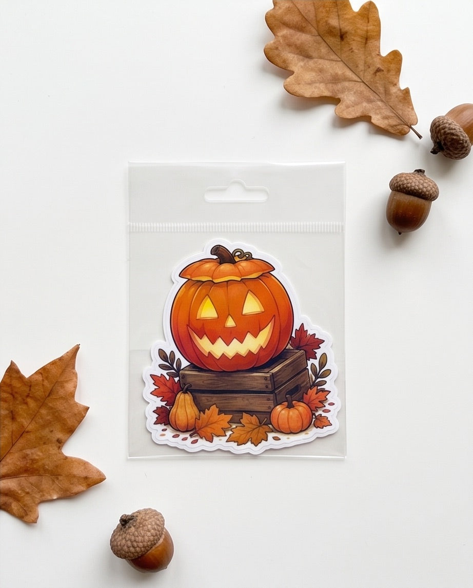 Jack-o’-Lantern Cutie Sticker