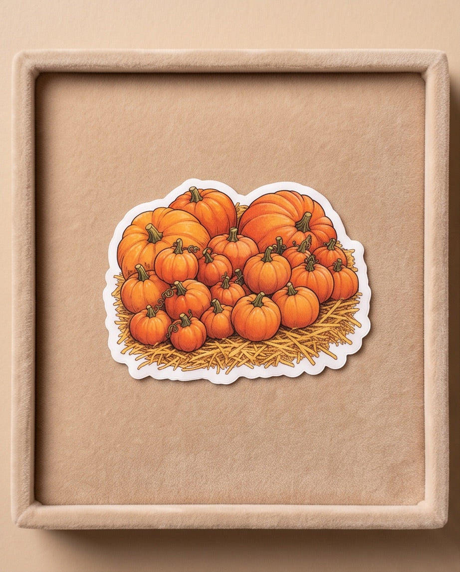 Sweet Pumpkin Patch Sticker
