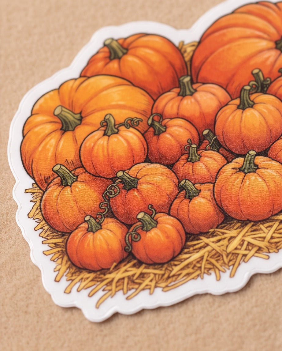 Sweet Pumpkin Patch Sticker