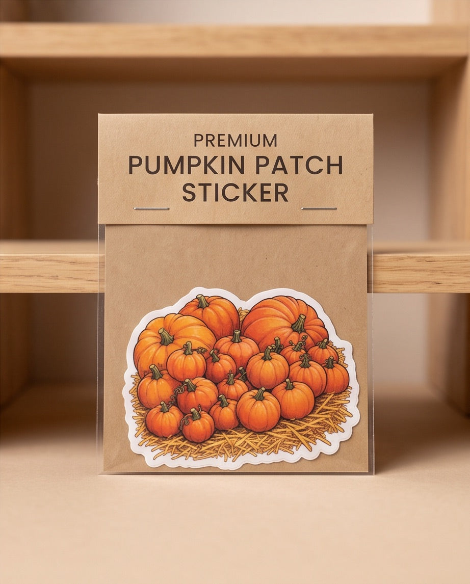 Sweet Pumpkin Patch Sticker